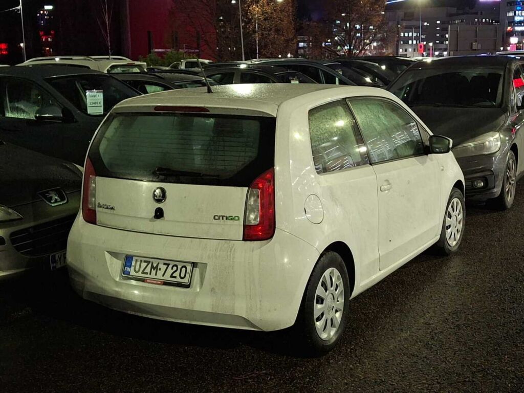 Skoda Citigo 2016 Valkoinen