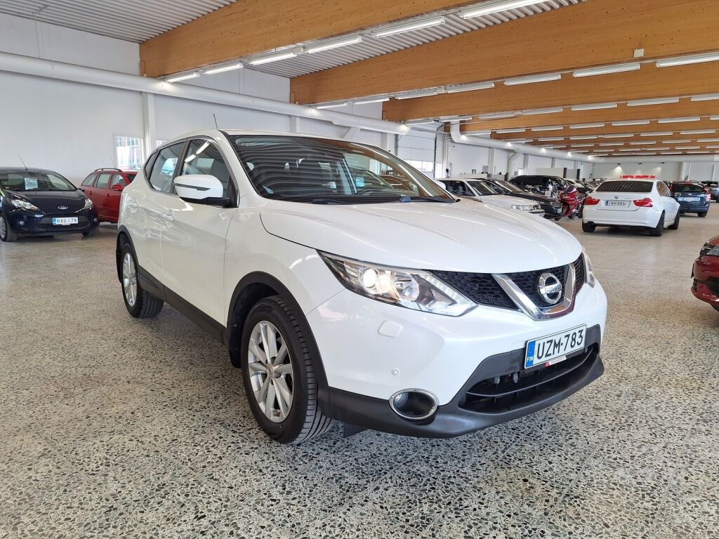 Nissan Qashqai 2016 Valkoinen
