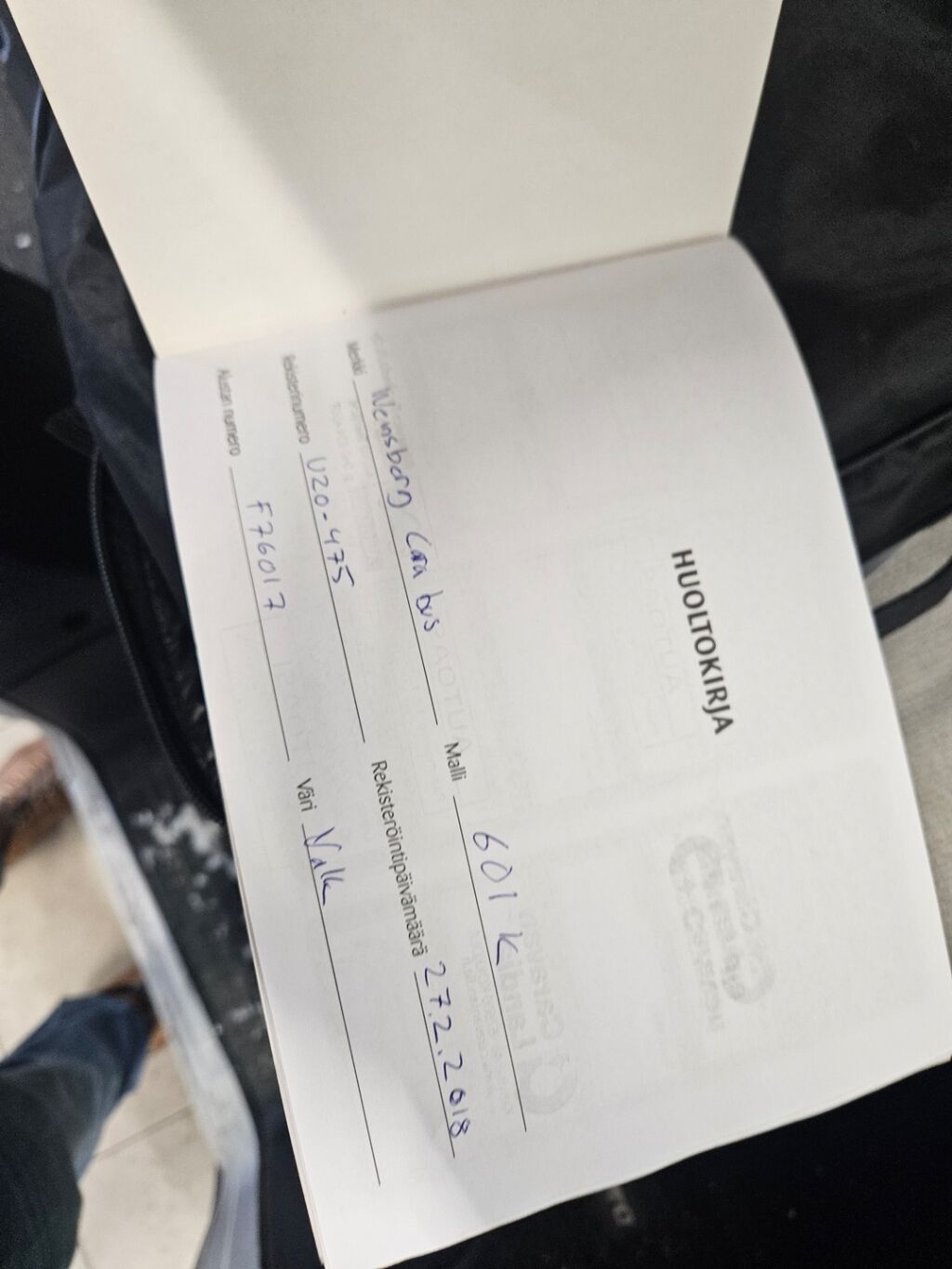 Weinsberg CaraBus 2018 Valkoinen