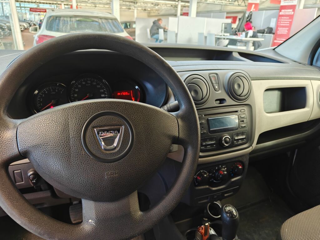 Dacia Dokker Van 2017 Valkoinen