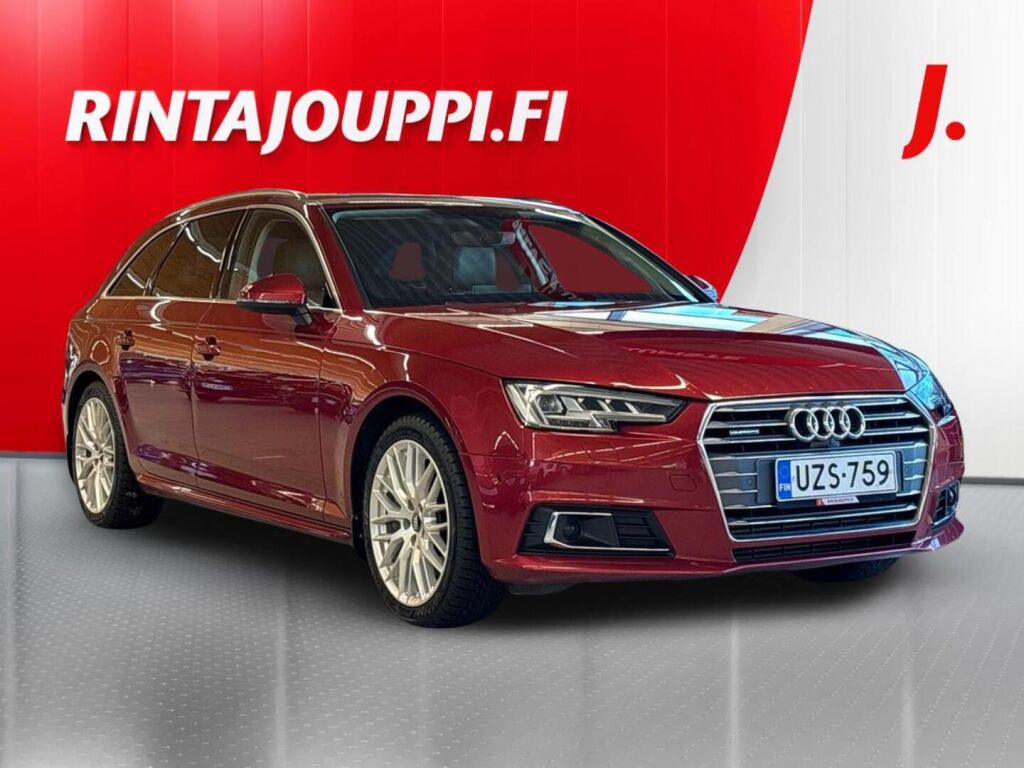 Audi A4 2017 Valkoinen