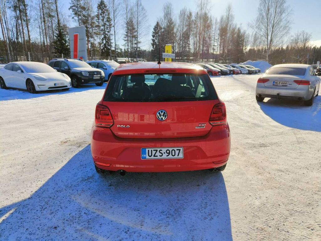 Volkswagen Polo 2017 Punainen