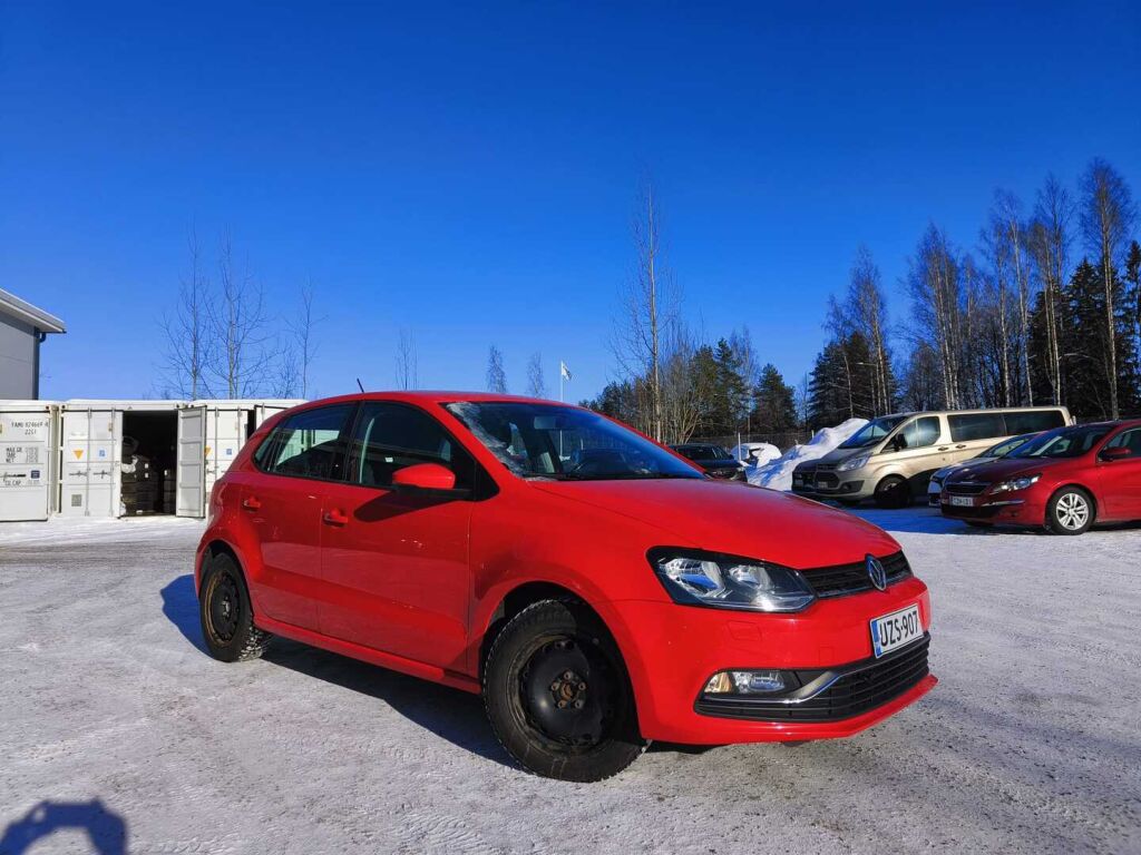 Volkswagen Polo 2017 Punainen