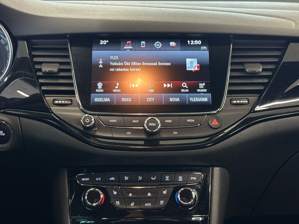 Opel Astra 2017 Valkoinen