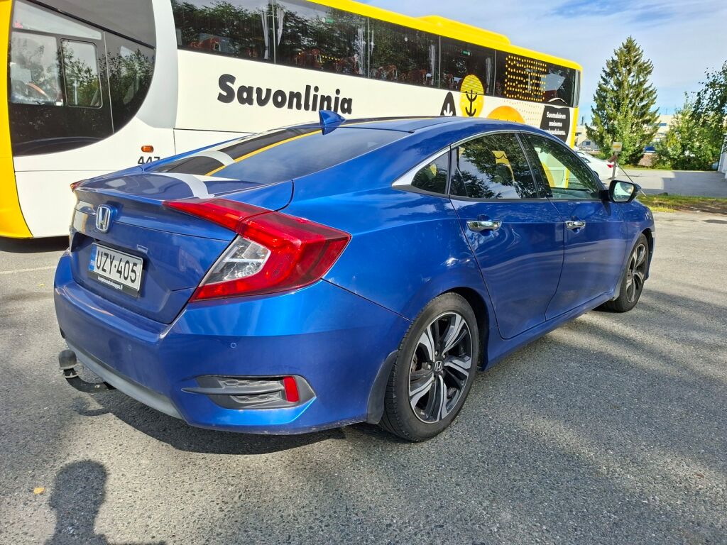 Honda Civic 2017 Sininen