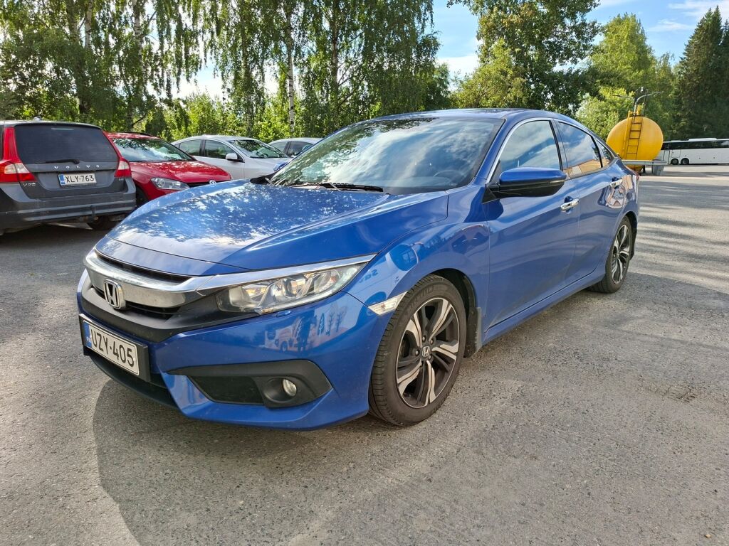 Honda Civic 2017 Sininen