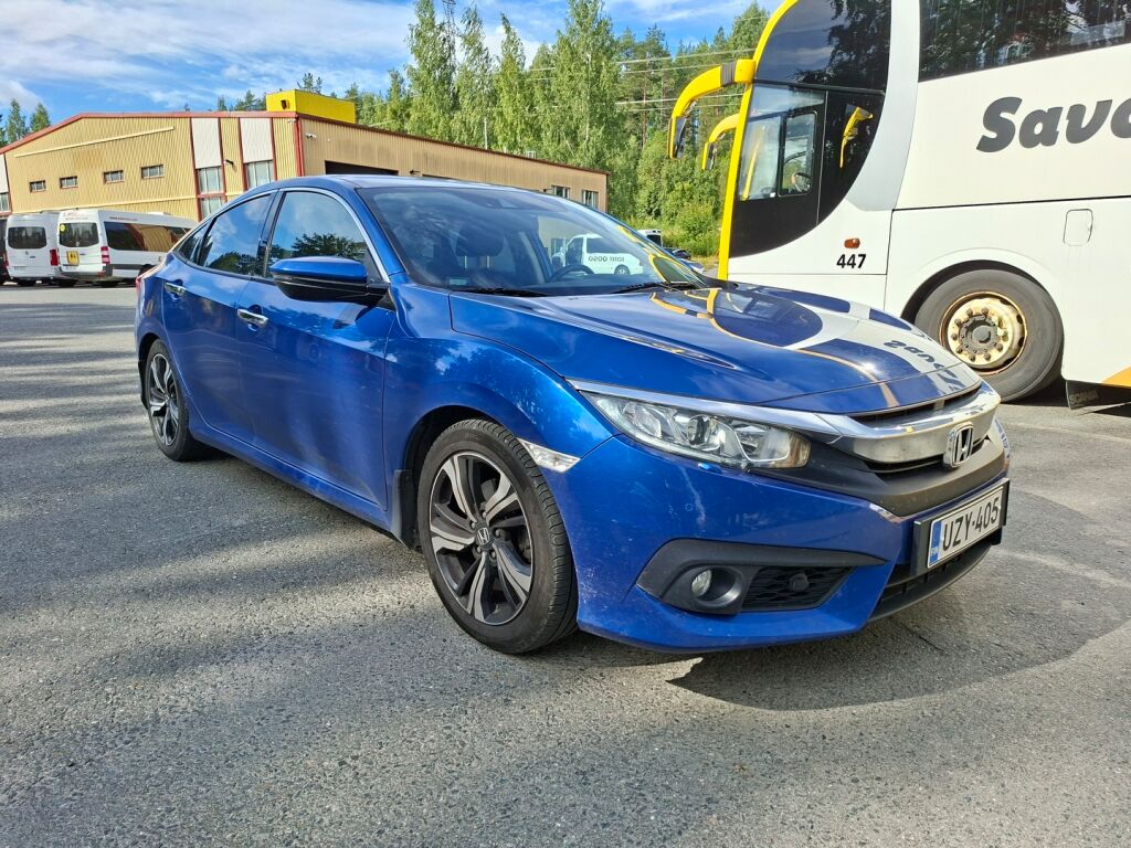 Honda Civic 2017 Sininen