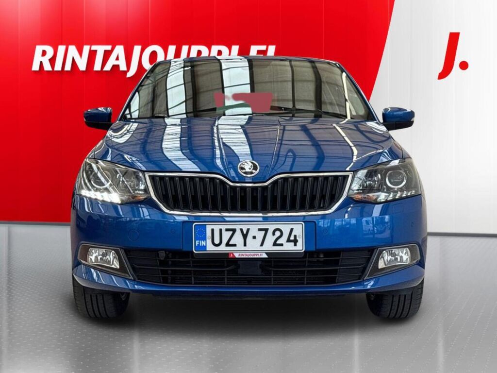Skoda Fabia 2018 Sininen