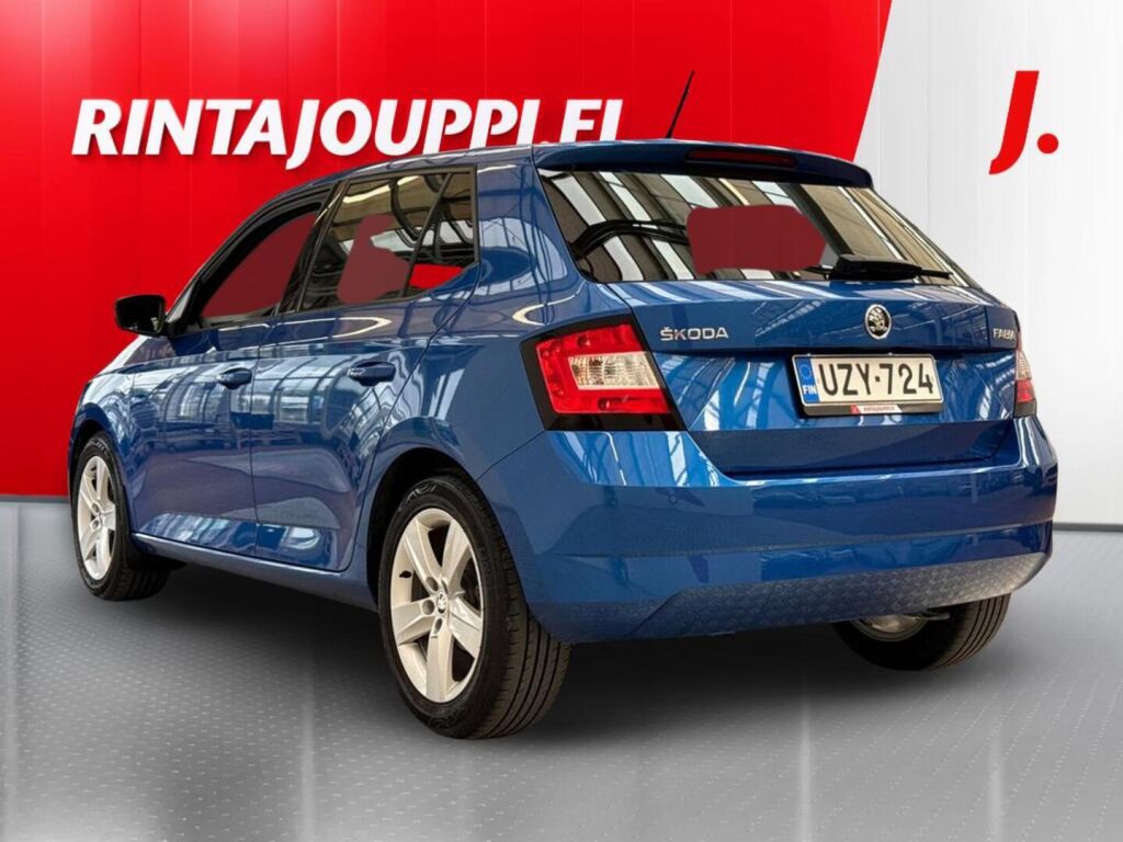 Skoda Fabia 2018 Sininen