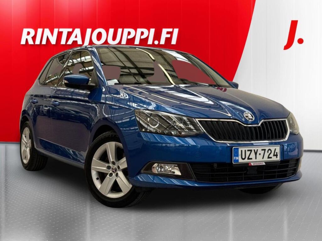 Skoda Fabia 2018 Sininen