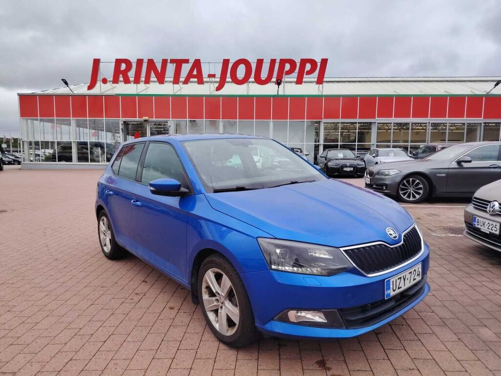 Skoda Fabia 2018 Sininen
