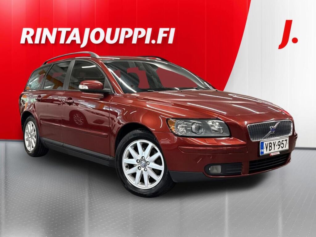 Volvo V50 2007 Punainen