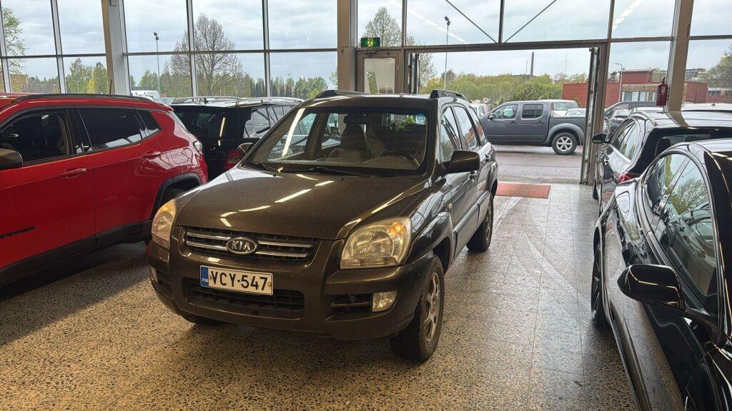 Kia Sportage 2008 Ruskea (beige)