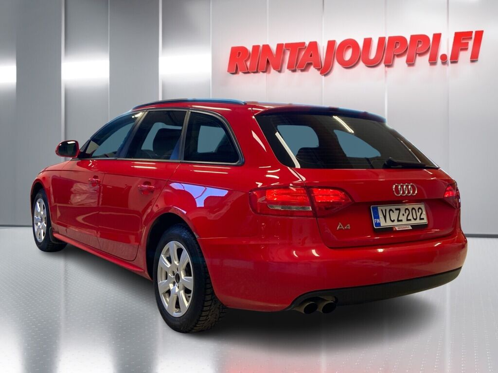 Audi A4 2008 Punainen