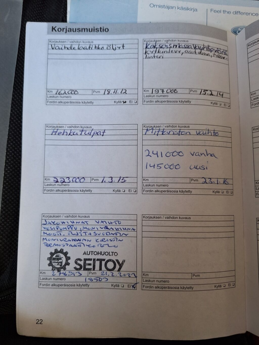 Ford Mondeo 2008 Musta