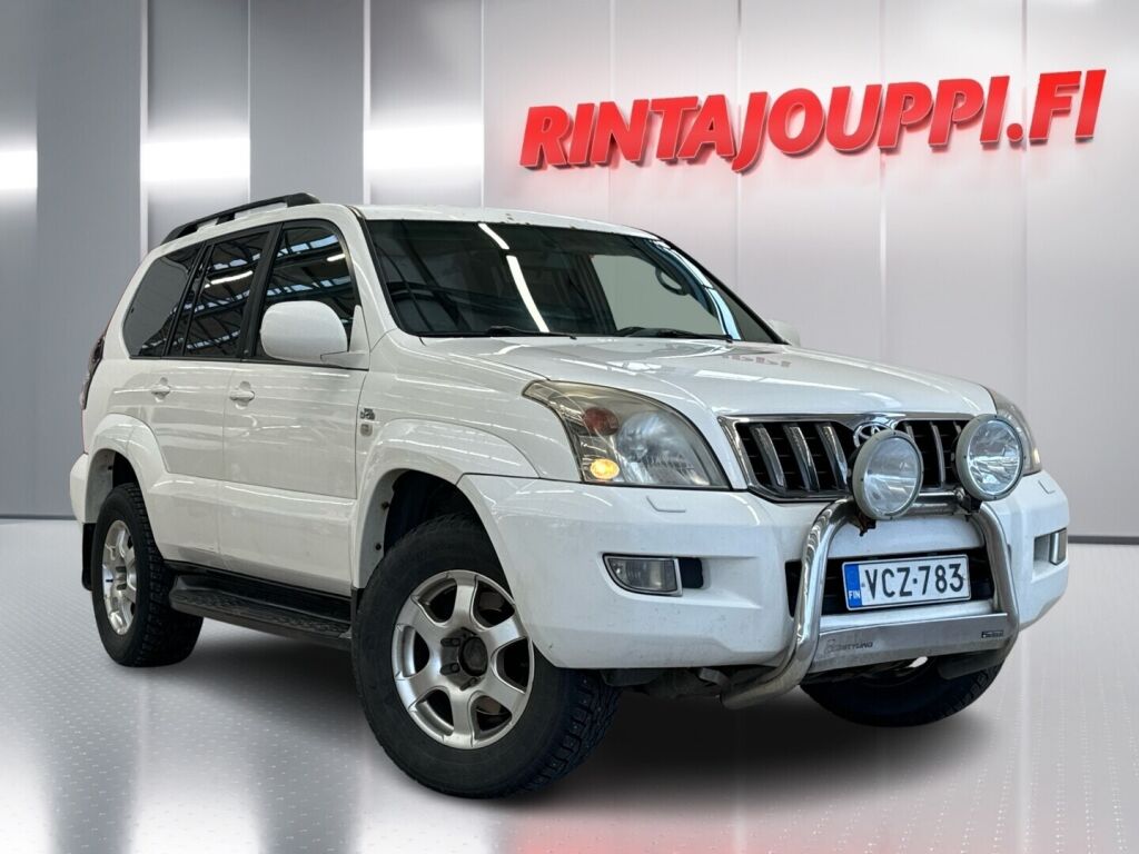 Toyota Land Cruiser 2008 Valkoinen