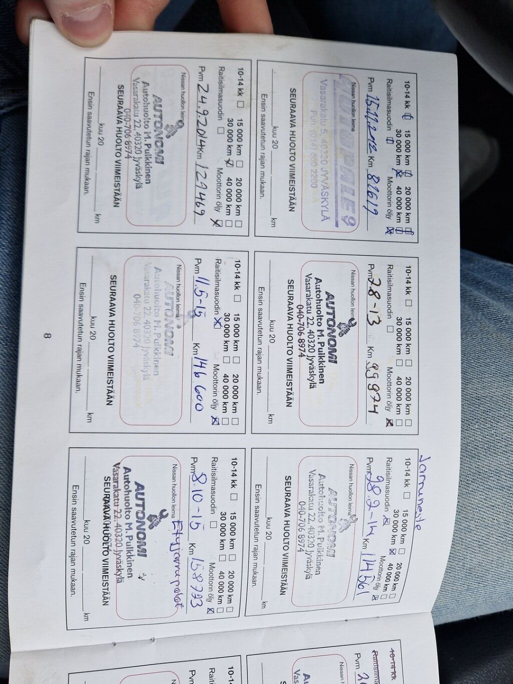 Nissan Qashqai 2007 Punainen