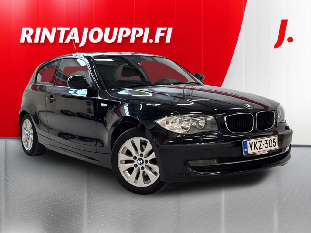 BMW 116 2010 Musta