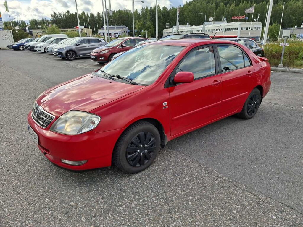 Toyota Corolla 2002 Punainen