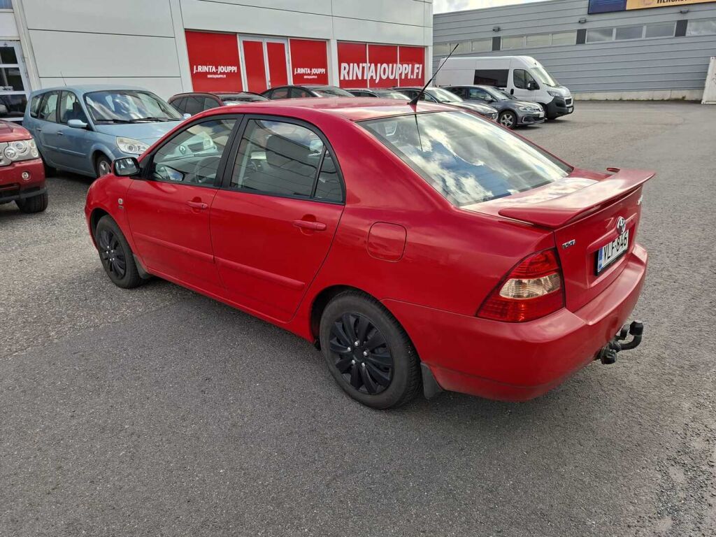 Toyota Corolla 2002 Punainen