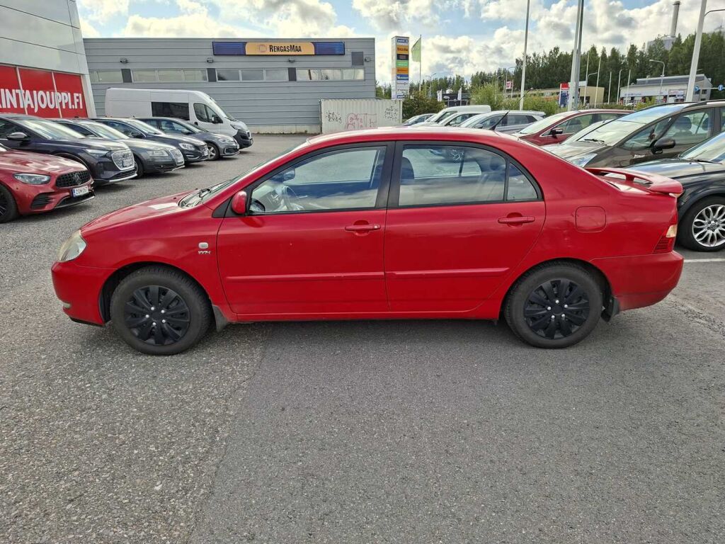 Toyota Corolla 2002 Punainen