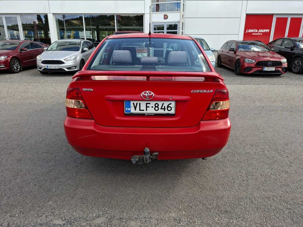 Toyota Corolla 2002 Punainen