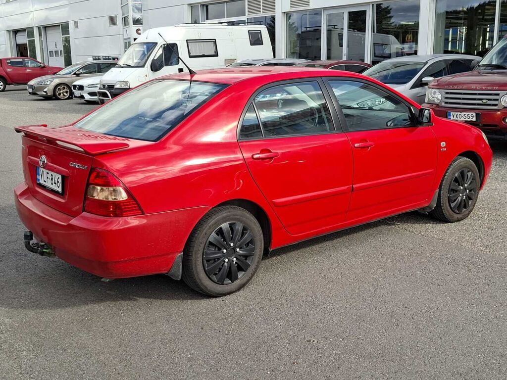 Toyota Corolla 2002 Punainen
