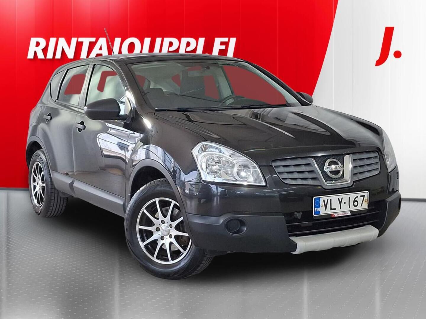 Musta Nissan Qashqai