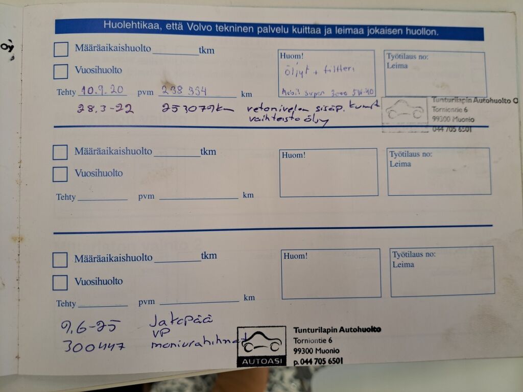 Volvo V50 2004 Sininen