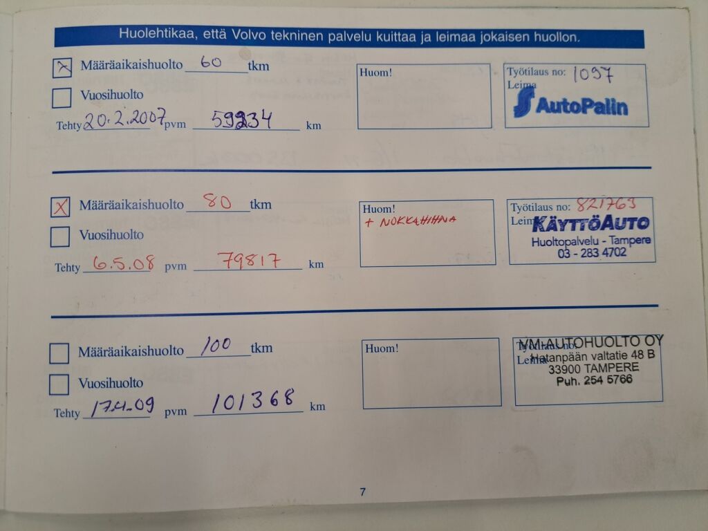 Volvo V50 2004 Sininen