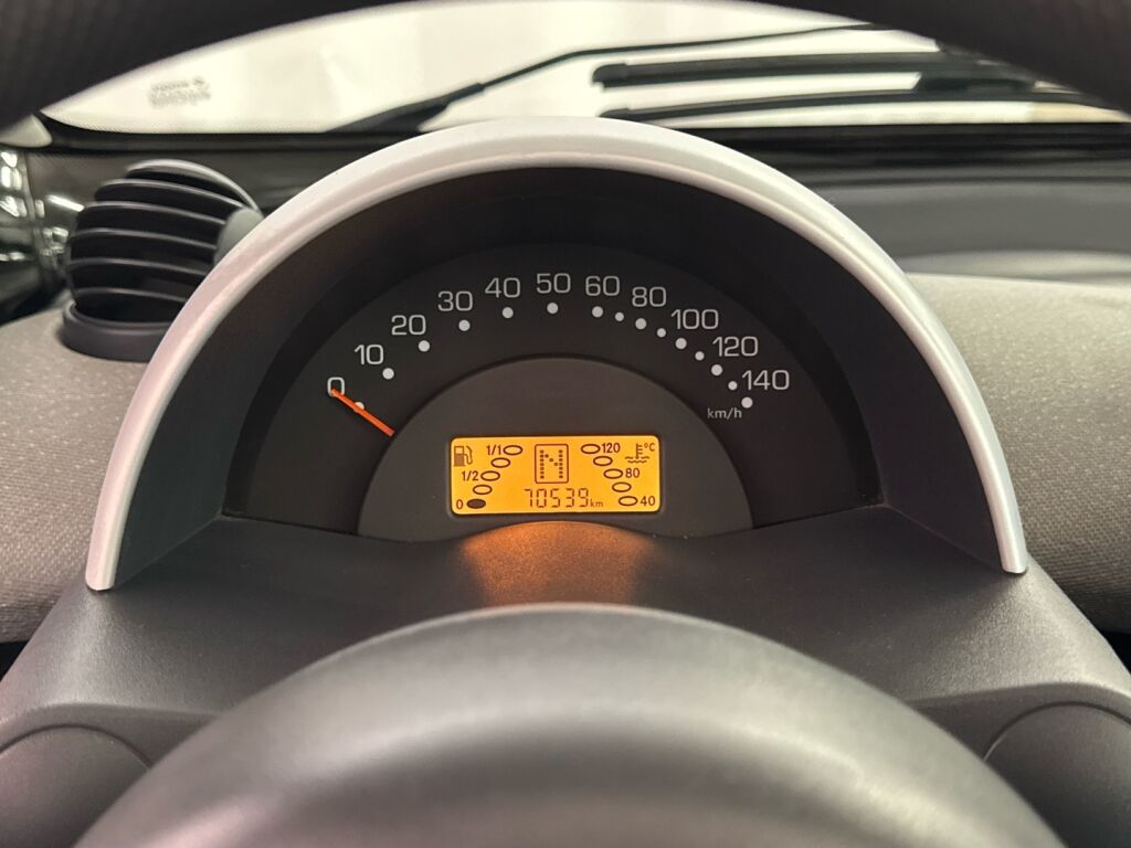 Smart fortwo 2006 Musta