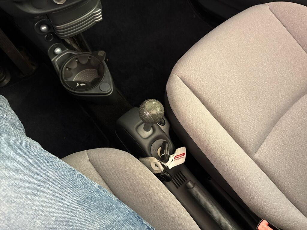 Smart fortwo 2006 Musta