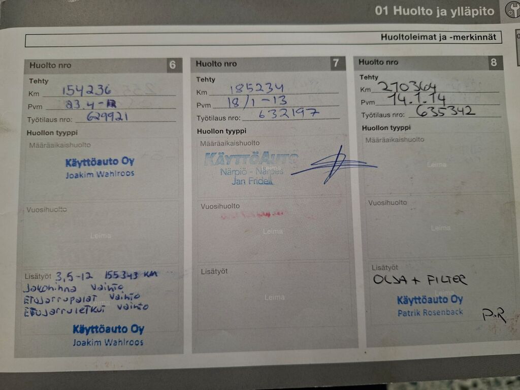 Volvo V70 2007 Musta