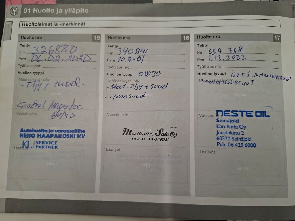 Volvo V70 2007 Musta