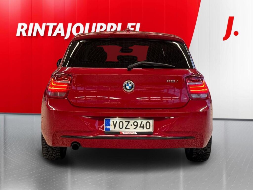 BMW 116 2013 Punainen