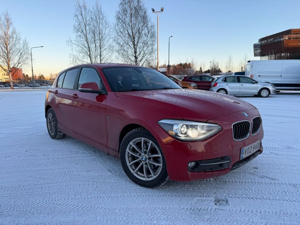 BMW 116 2013 Punainen