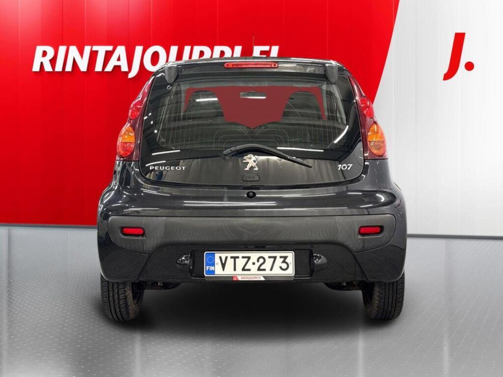 Peugeot 107 2013 Musta