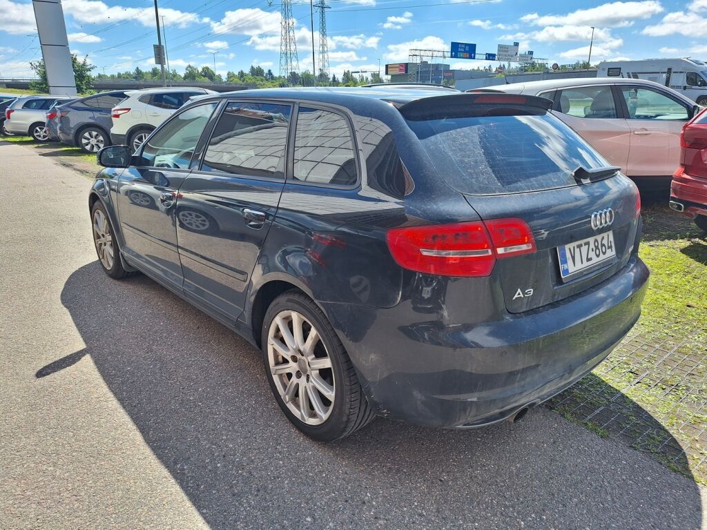 Audi A3 2012 Musta