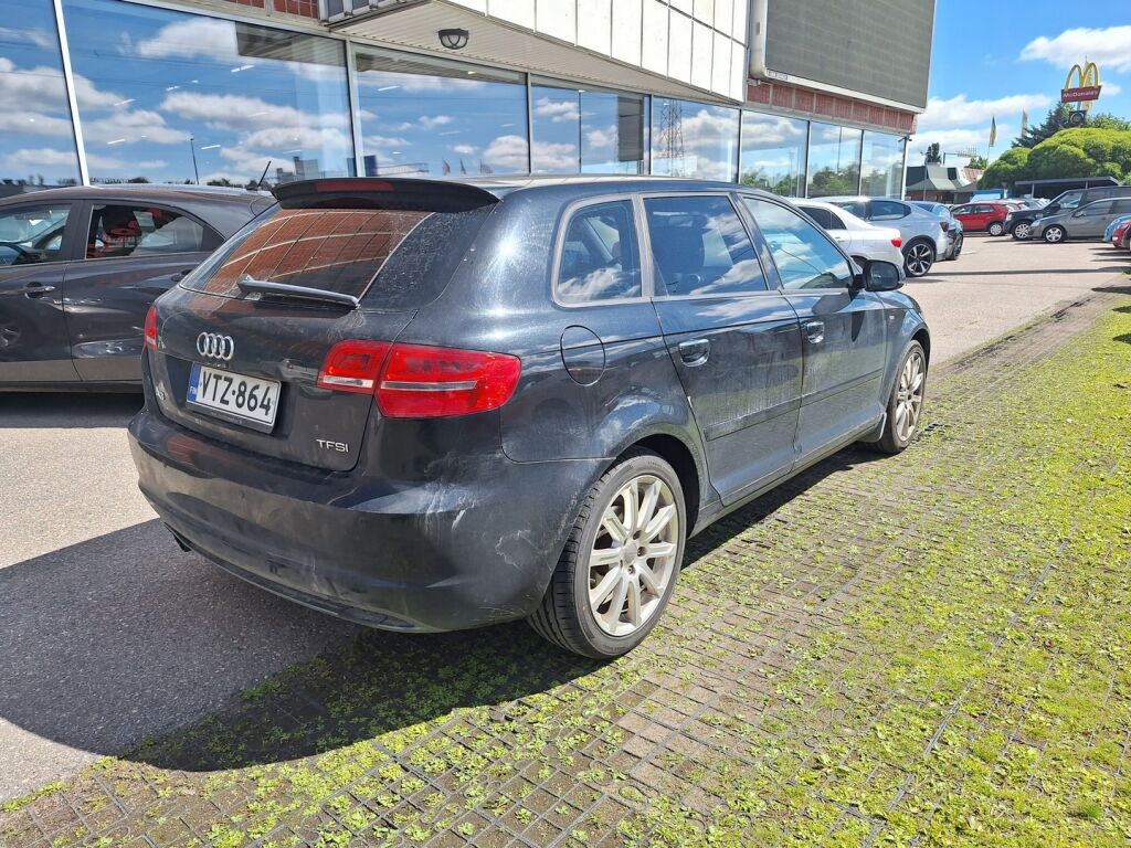 Audi A3 2012 Musta