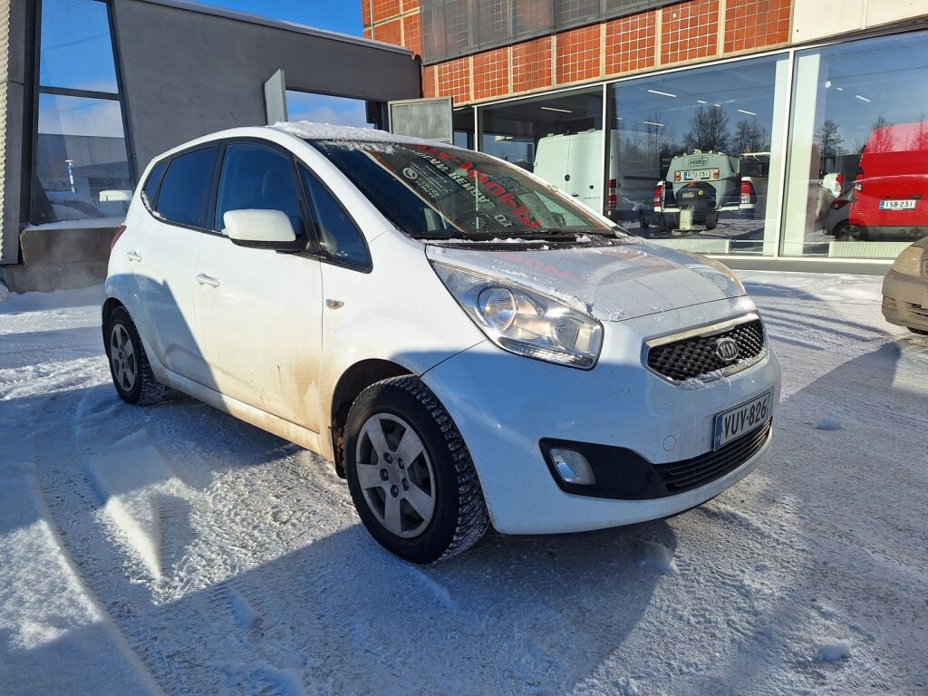 Kia Venga 2013 Valkoinen