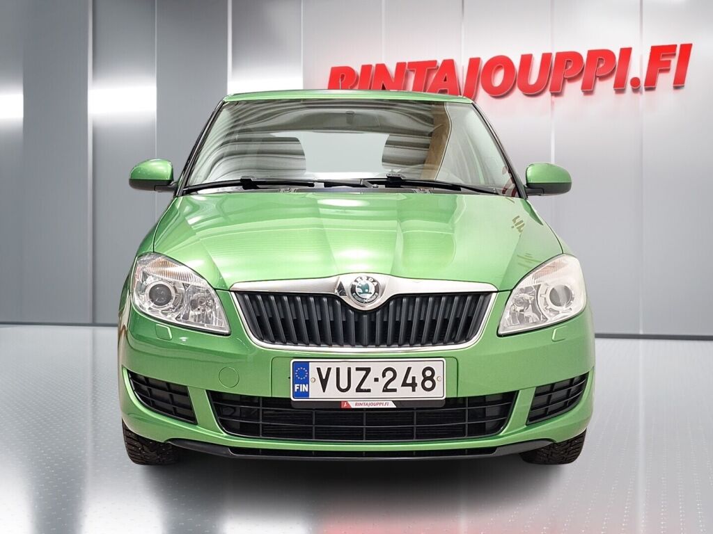 Skoda Fabia 2012 Vihreä