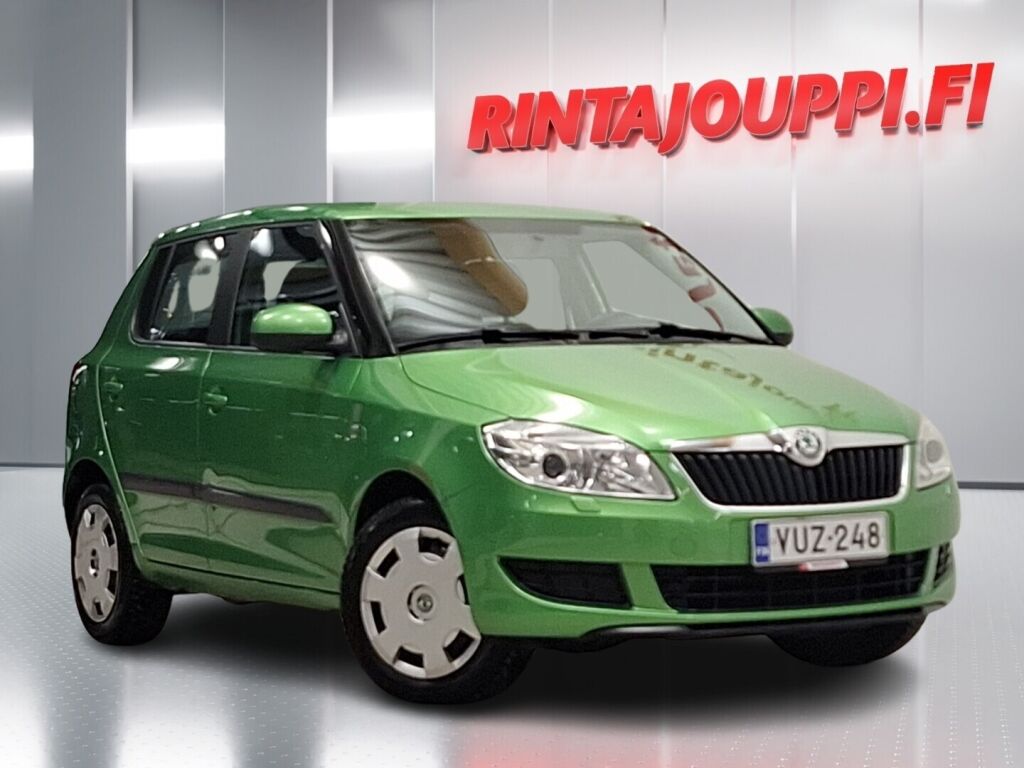 Skoda Fabia 2012 Vihreä