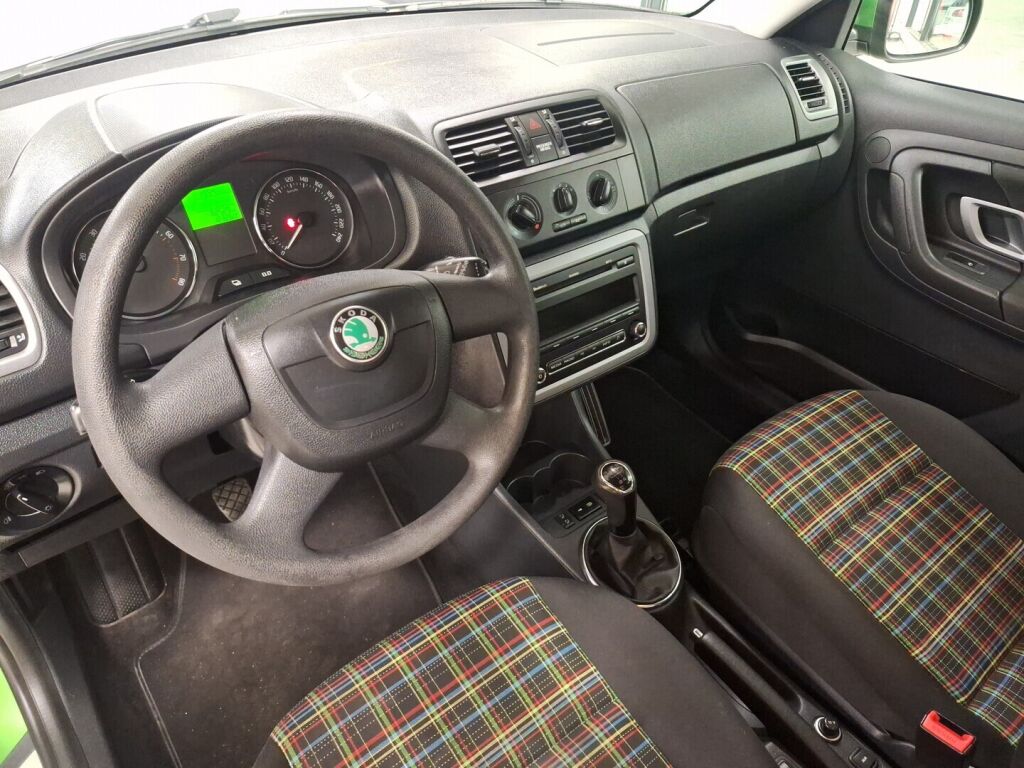 Skoda Fabia 2012 Vihreä
