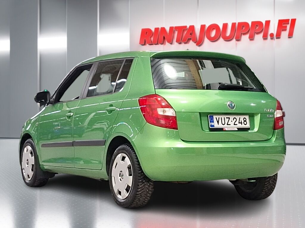 Skoda Fabia 2012 Vihreä