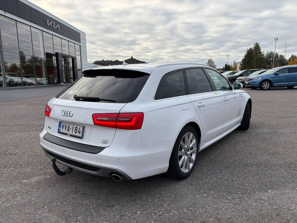Audi A6 2014 Valkoinen