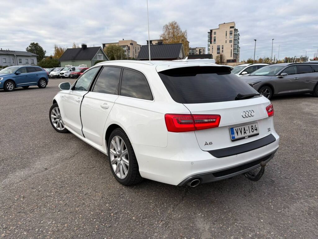 Audi A6 2014 Valkoinen