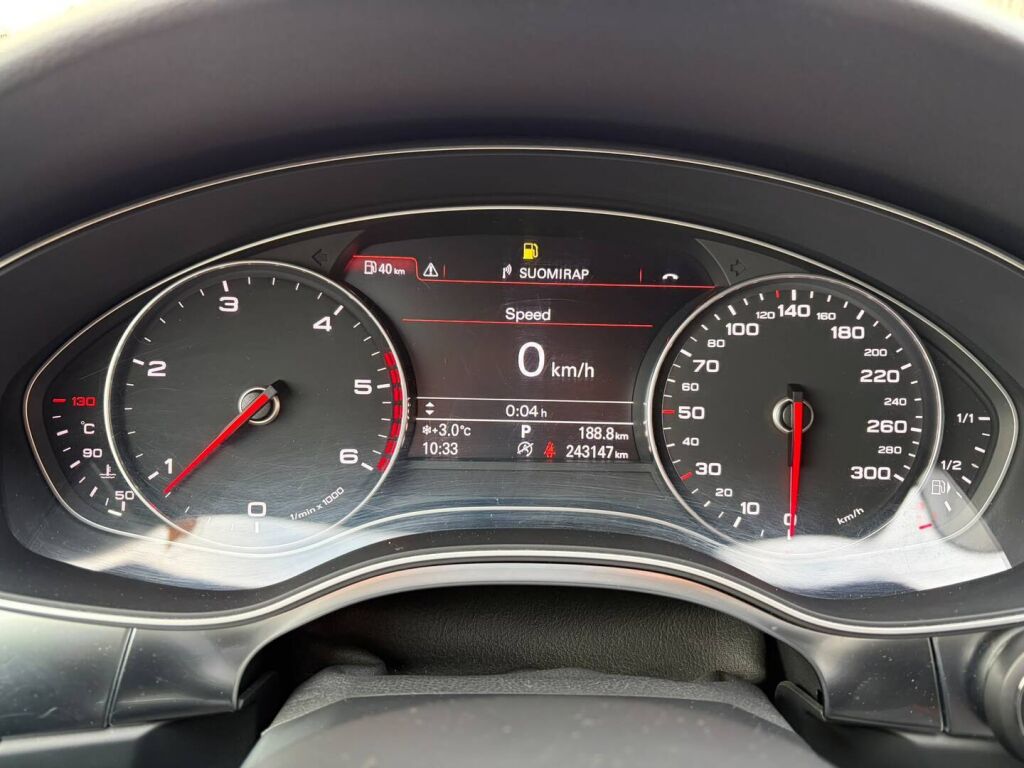 Audi A6 2014 Valkoinen