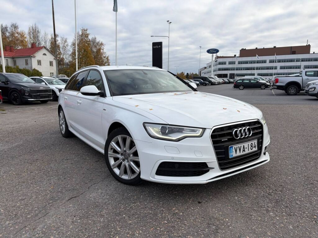 Audi A6 2014 Valkoinen