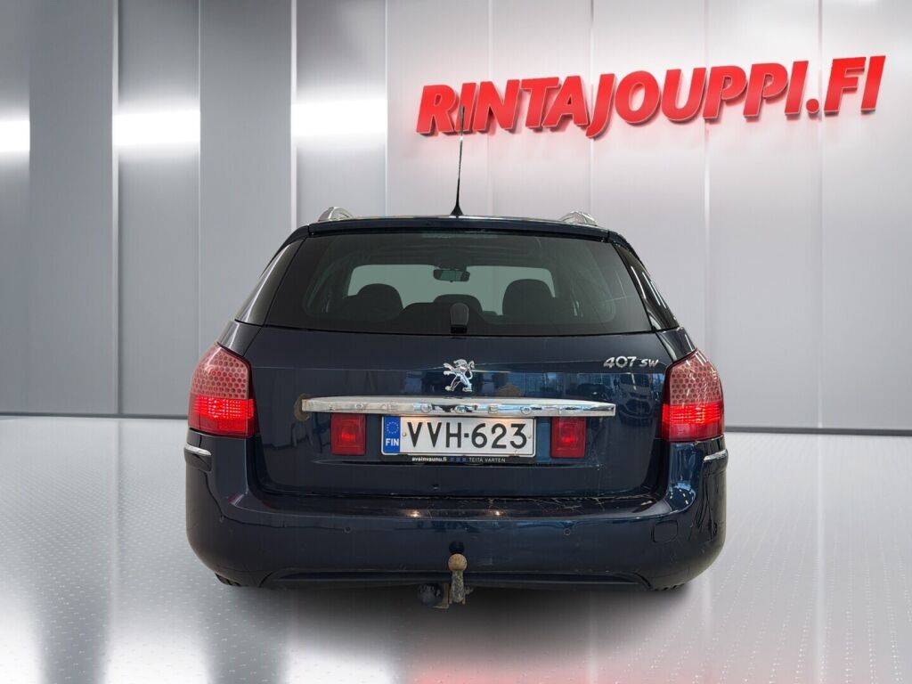 Peugeot 407 2010 Sininen