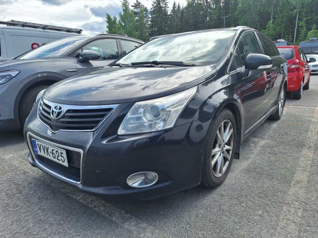 Toyota Avensis 2010 Musta